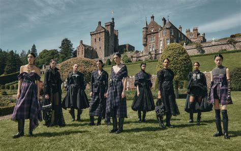 dior in scottish fashion